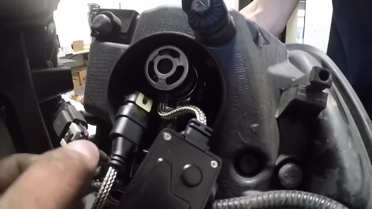 Insert the LED Bulb Into the Housing