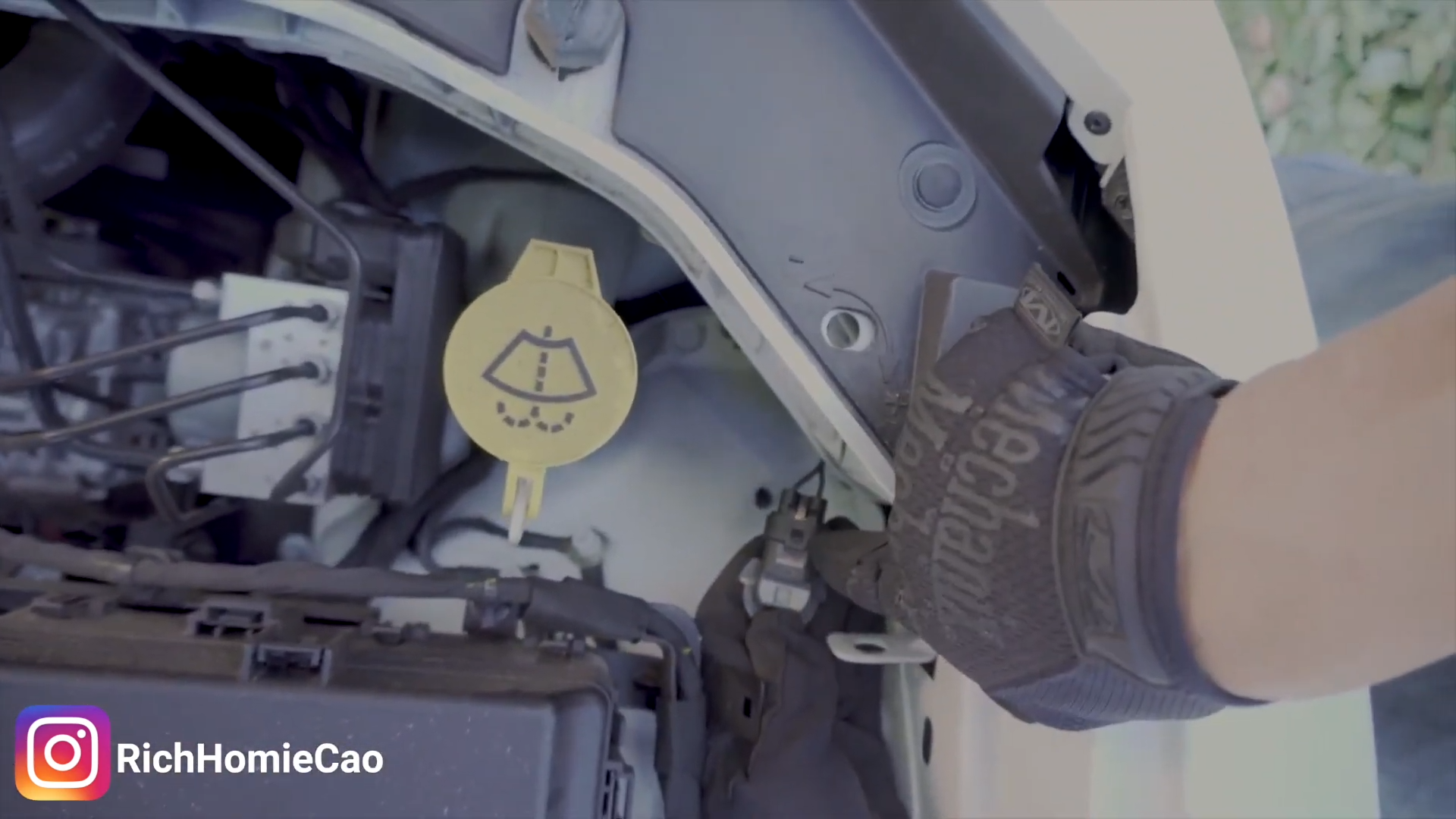 unplug the bulb from the vehicle’s wiring harness and remove it