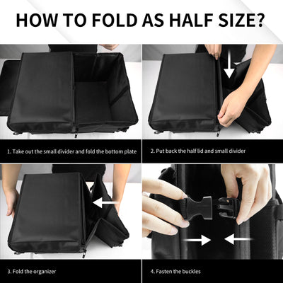 How to fold as half size