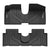 Hyundai Ioniq 5 2022-2024 Custom Floor Mats TPE Material 1st & 2nd Row, Fit for Sliding Console ONLY