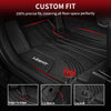 Hyundai Santa Fe 2020-2023 All-Weather Floor Mats Custom Fit