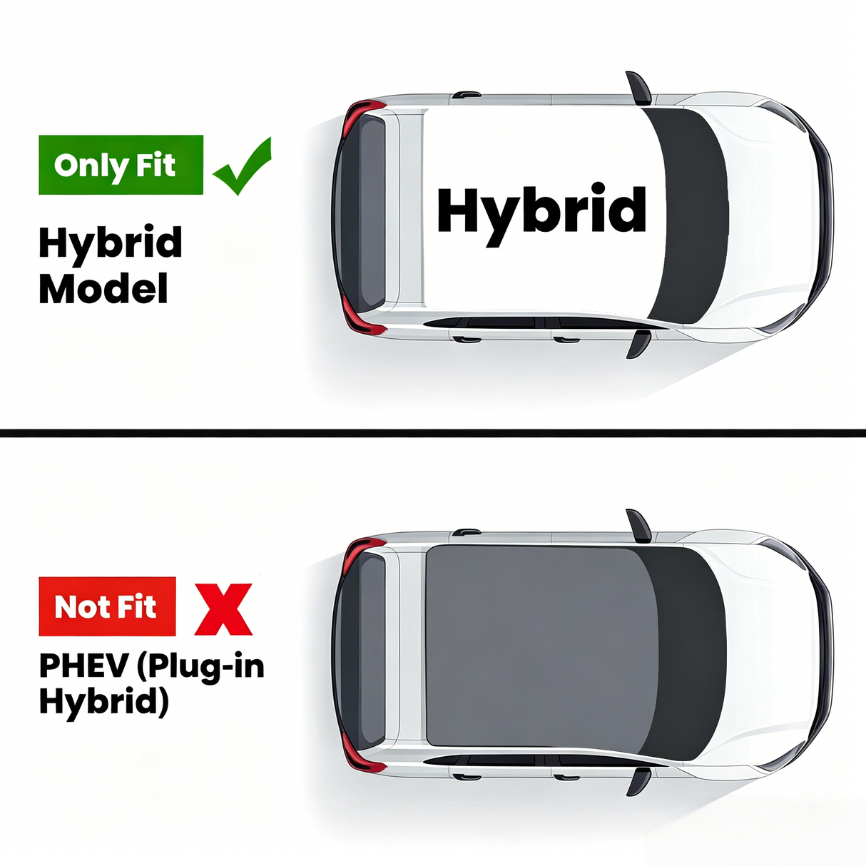 Fit for 2026 Toyota RAV4 Hybrid Floor Mats or Seatback & Cargo Mats, Not Fit Plug-in Hybrid