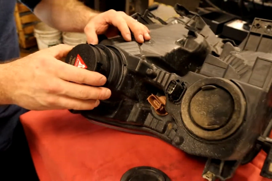 Install the included dust cover