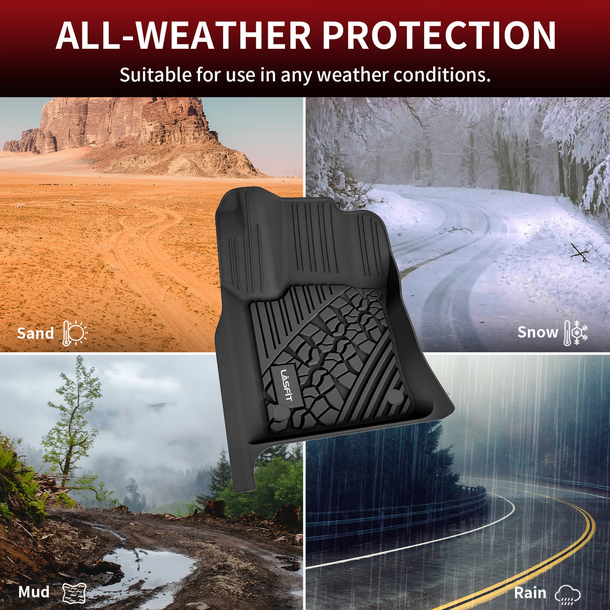 Jeep Grand Cherokee All Weather Floor Mats