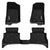 Jeep Wrangler 4xe 2021-2024 Floor Mats TPE Material All Weather Custom 1st & 2nd Row, Fit for 4-Door ONLY