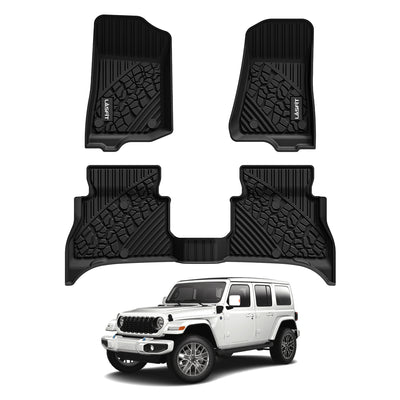 Jeep Wrangler 4xe Custom Floor Mats