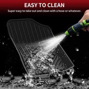 Jeep Wrangler 4xe Easy to Clean Floor Mats  15