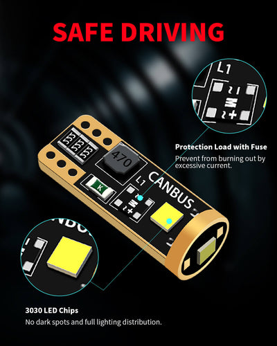 L-T10 Lafit LED bulbs safe driving