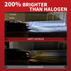 L1plus H10 200% brighter than halogen bulb