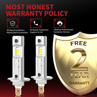 L1plus H1V2 warranty policy