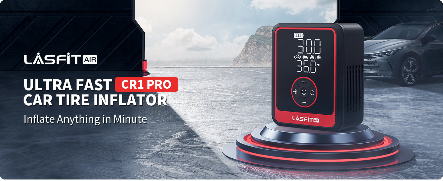 LASFIT AIR Portable Cordless Tire Inflator