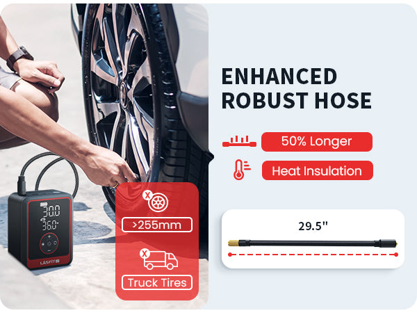 LASFIT AIR Portable Cordless Tire Inflator