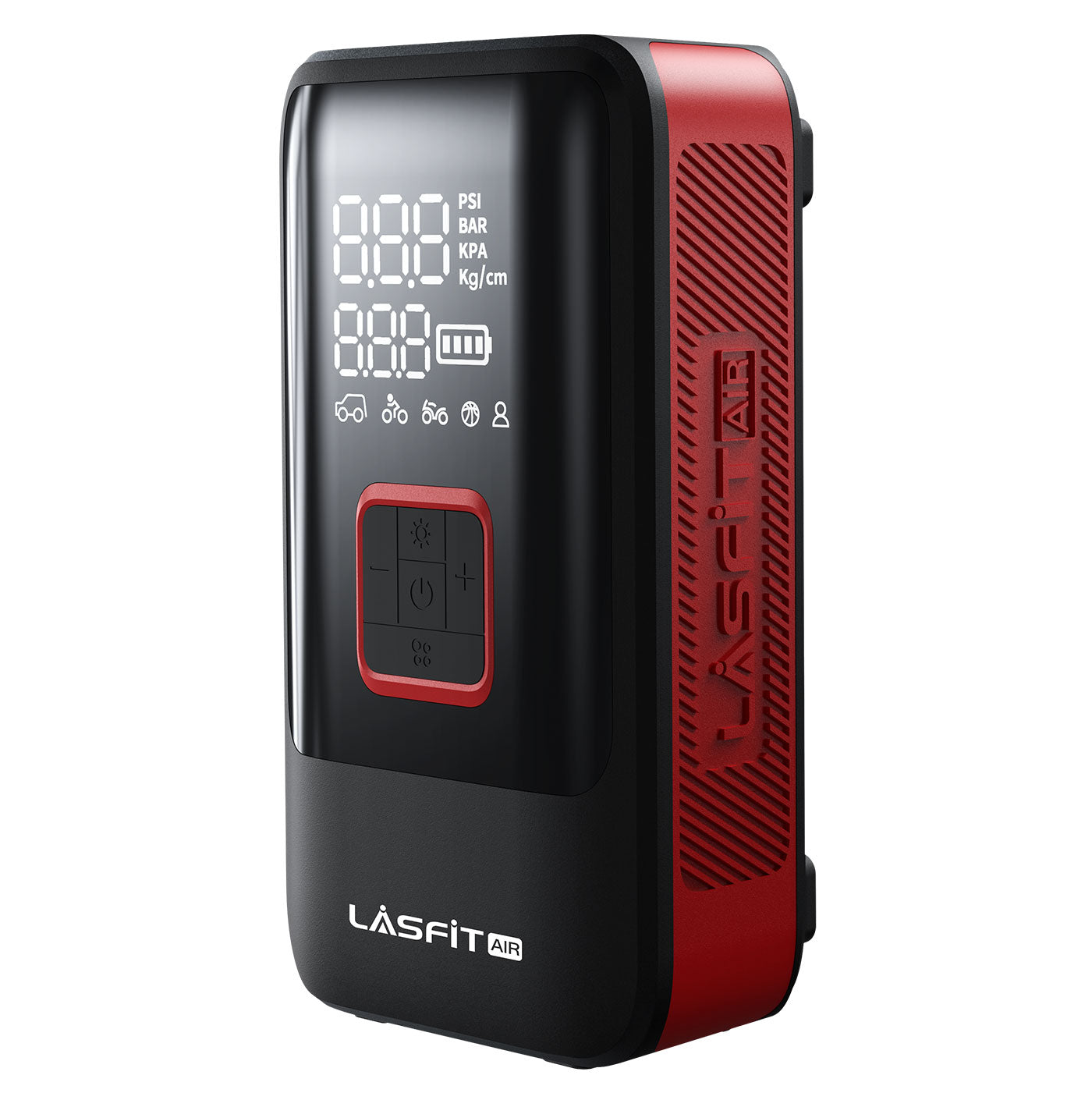 Portable cordless outlet tire inflator
