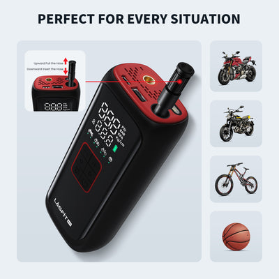 Tire Inflator for Bike Bicycle Motorcycle Ball