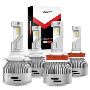 60W H11 9005 LA Plus Series Combo Pack | 6,000LM 6000K LED Bulbs
