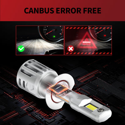 LCair H1 LED bulbs canbus error free