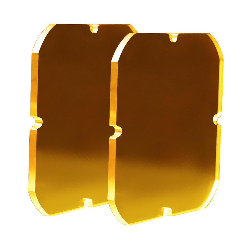 3" LED Pod Light Replacement Filter Amber / White (x2 Pieces)