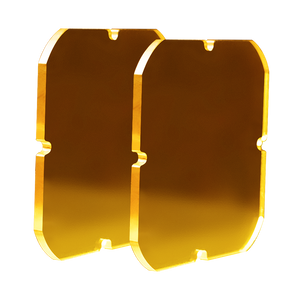 3" LED Pod Light Replacement Filter Amber / White (x2 Pieces)