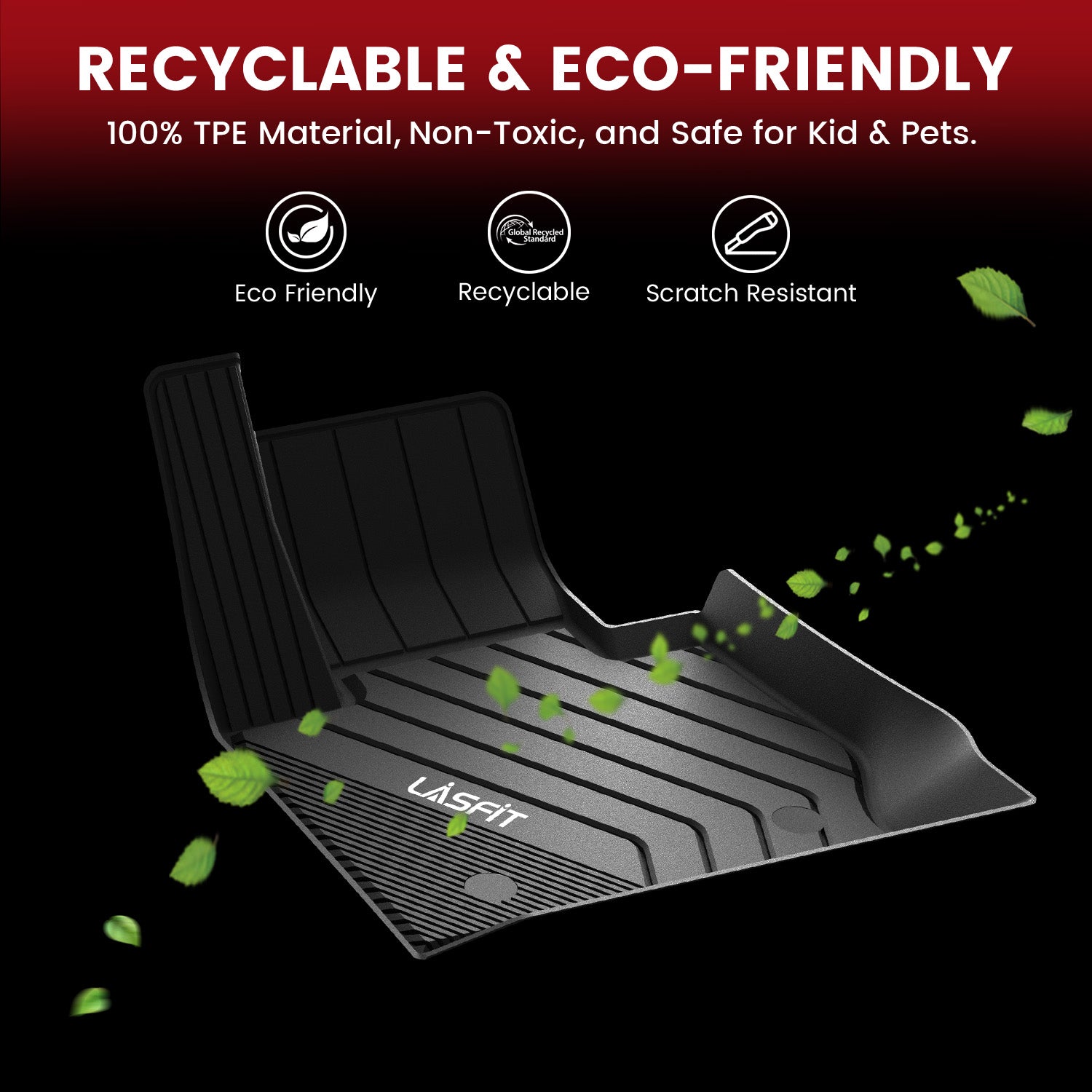 BMW X3 Floor Mats - Custom Fit, All-Weather, Eco-friendly TPE