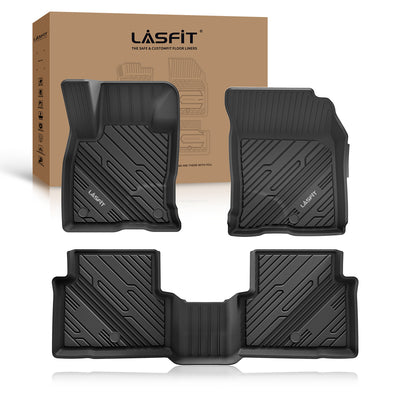 Fit for Ford Bronco Sport 2021-2024 Custom Floor Mats TPE Material 1st & 2nd Row