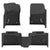 Jeep Grand Cherokee 2013-2015 Custom Floor Mats TPE Material 1st & 2nd Row Seat, Fit Bench Seating ONLY