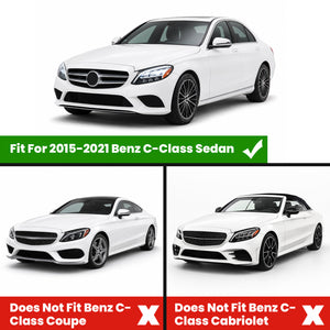 Fit for 2015-2021 Mercedes-Benz C-Class Floor Mats, Fit Sedan ONLY
