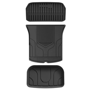 Fit for 2020-2025 Tesla Model Y Custom TPE Floor Mats/Cargo Mats