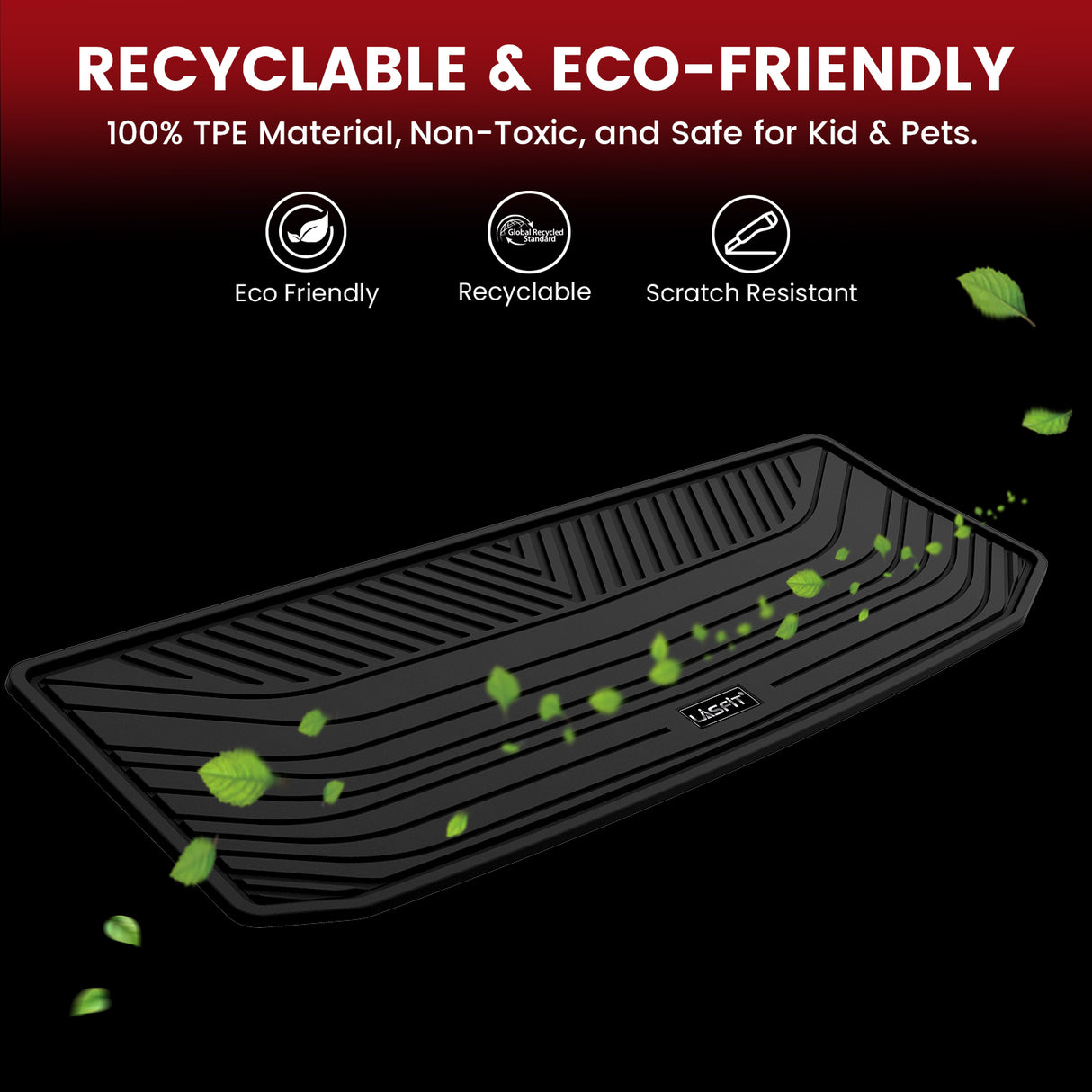 Fit for 2020-2026 Toyota Highlander Floor Mats or Cargo Mat, Fit Gasoline & 8 Seats Only