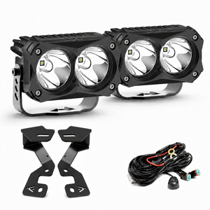 4.8 Inch LED Pod Ditch Light Kit for 2021 Ford Bronco Sport | LASFIT