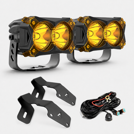 4.8 Inch LED Pod Ditch Light Kit for 2015-2021 Subaru WRX/STI | LASFIT