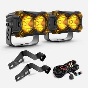 4.8 Inch LED Pod Ditch Light Kit for 2014-2021 Toyota Tundra | LASFIT