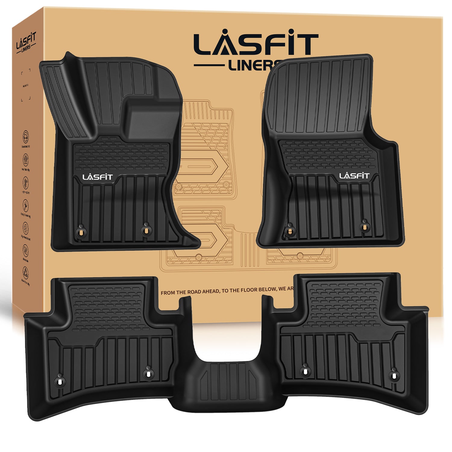 Fit for 2017 2025 Land Rover Range Rover Velar Floor Mats