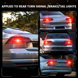 Lasfit 1156 led bulbs applied to brake tail lights