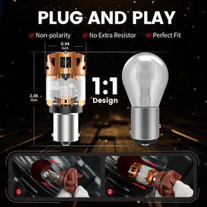 Lasfit 1156 led bulbs plug and play