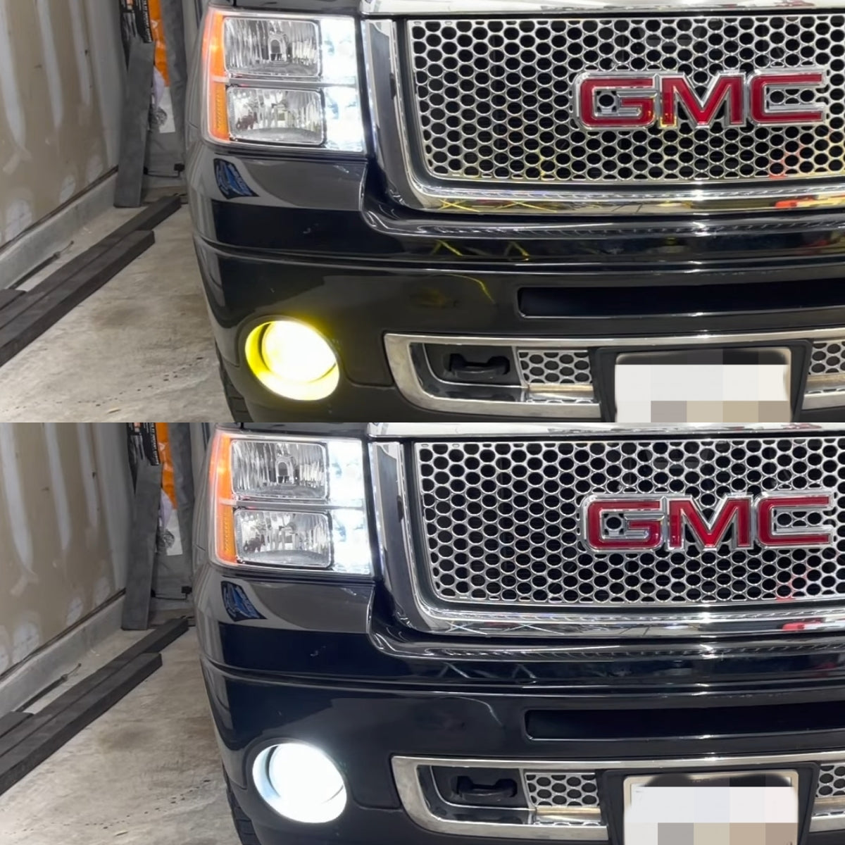 Lasfit 5202 led switchback fog lights for GMC Sierra 1500