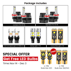 Custom Engineered for 2020-2026 Chevrolet Silverado HD 2500/3500 WT LT Custom LED Bulbs Upgrade | Tested and Verified