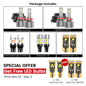 Custom Engineered for 2020-2026 Chevrolet Silverado HD 2500/3500 WT LT Custom LED Bulbs Upgrade | Tested and Verified