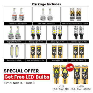 Fit for 2016-2018 Ram HD 2500/3500 LED Bulbs Upgrade | Tested and Verified