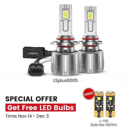 130W 9005 HB3 LS Plus Series | 13,000LM 6000K LED Bulbs