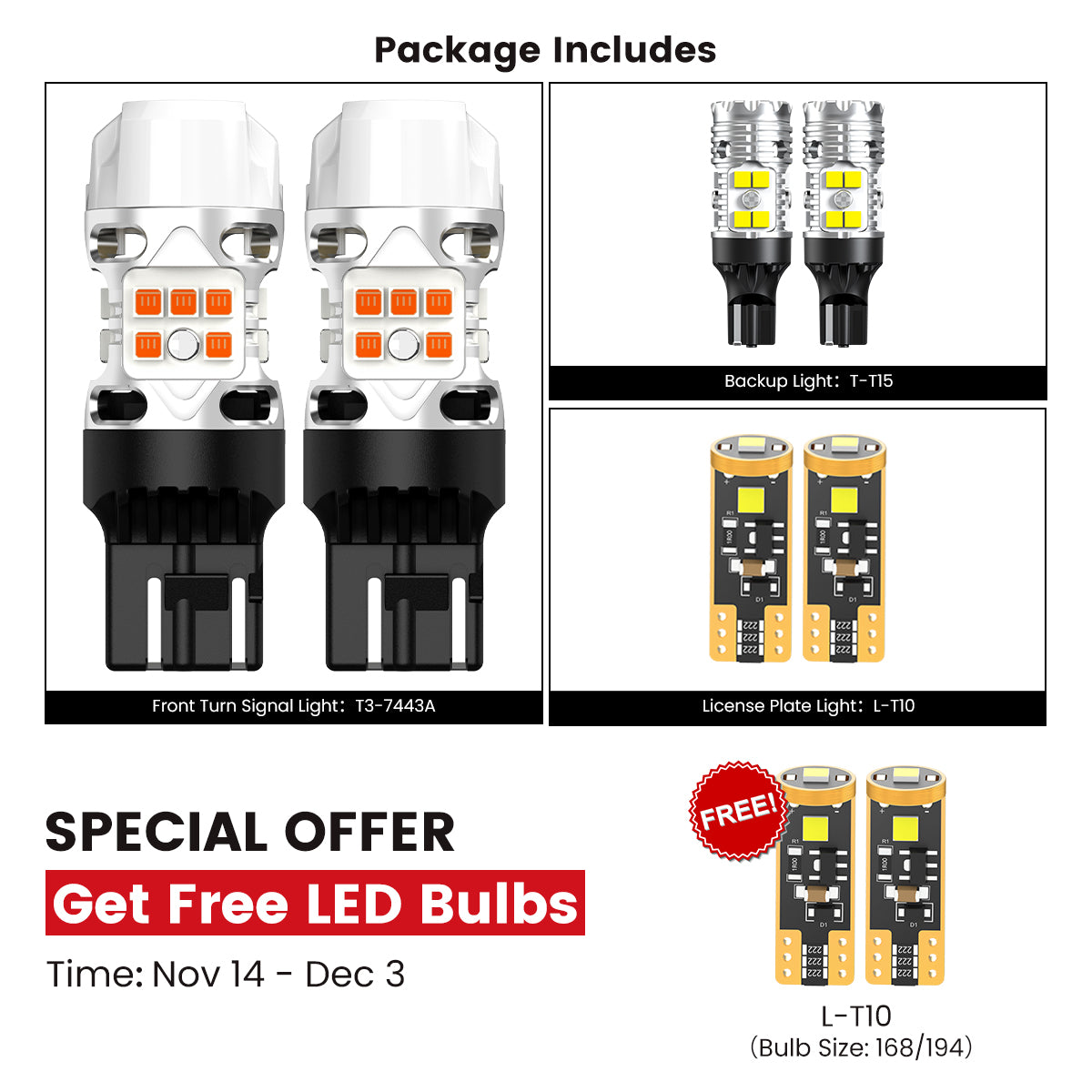 Fit for 2019-2026 Chevrolet Silverado 1500 LT RST High Country LED Exterior Lights Upgrade | Tested and Verified