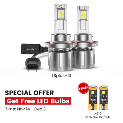 130W H13 9008 LS Plus Series | 13,000LM 6000K LED Bulbs
