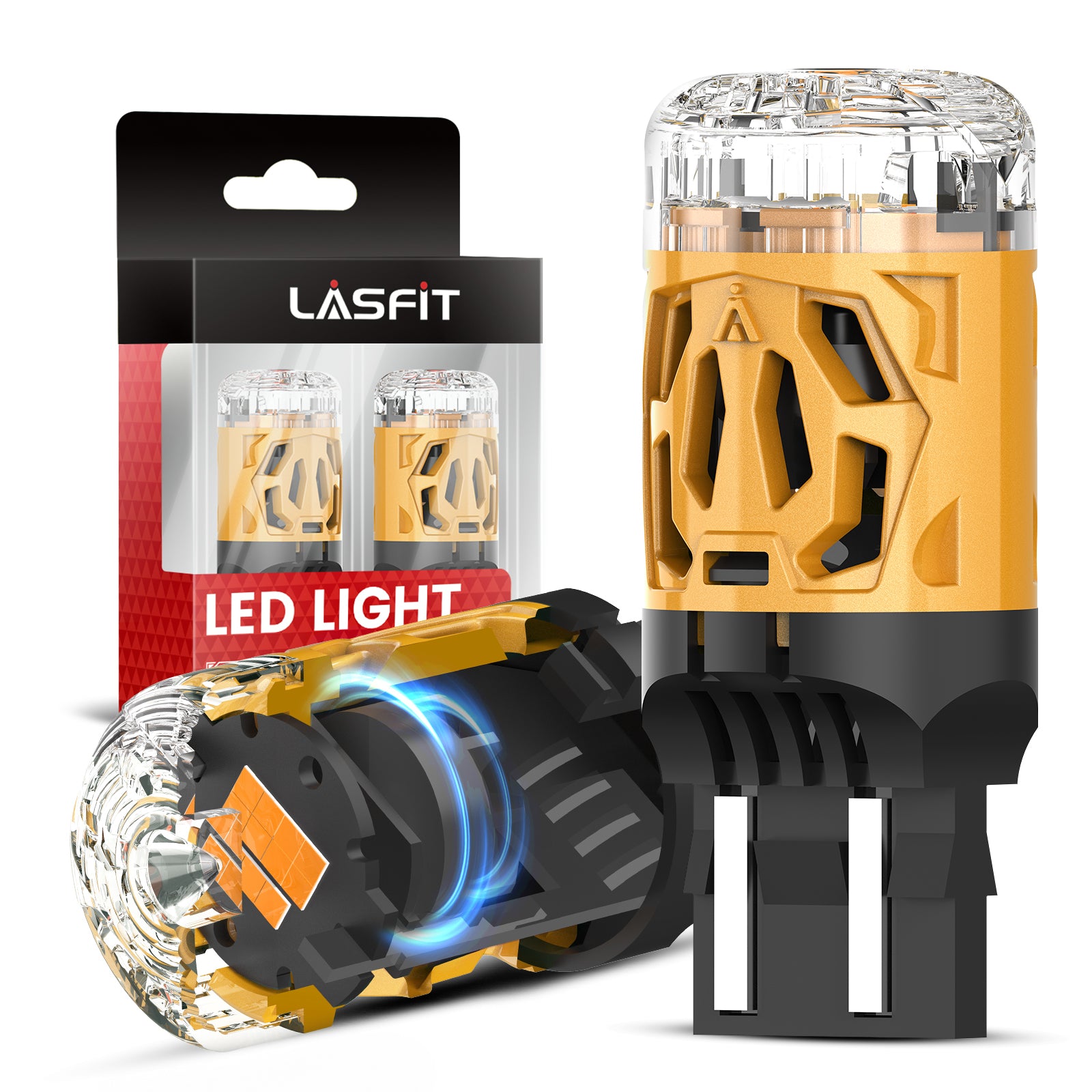 ライトトラップ Brand New Error Free 7440 7443 LED Turn Signal Lights | Lasfit