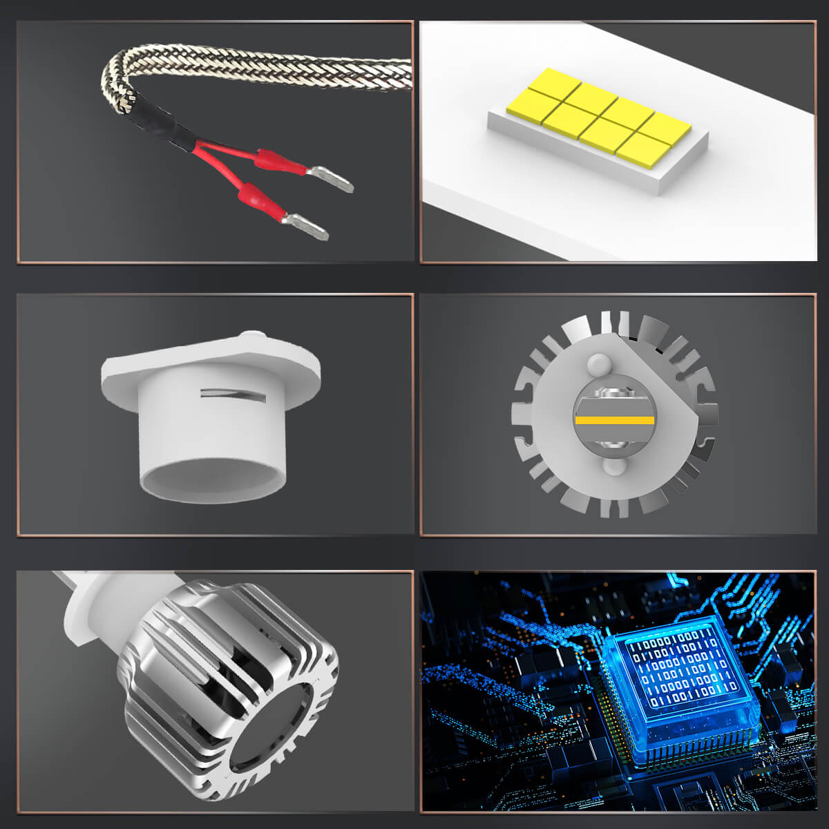 Lasfit H1 led bulbs product details