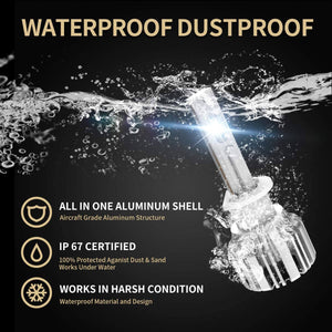 Lasfit H1 led bulbs waterproof certificated