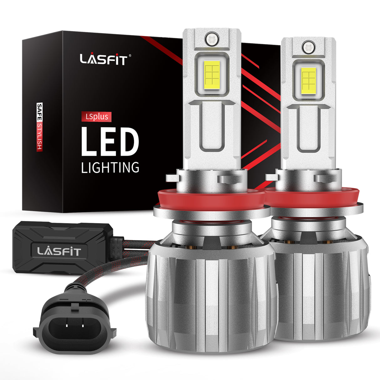 130W/60W H11 LS LA Plus Series Combo Pack | 13,000LM/6,000LM 6000K LED Bulbs