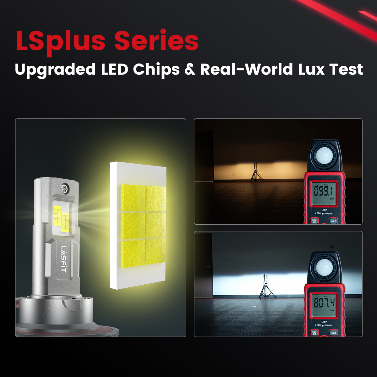 Lasfit brightest H13 led headlight bulbs