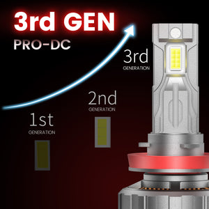 Lasfit Pro-CS-03L custom made H11 led bulbs upgraded led chips