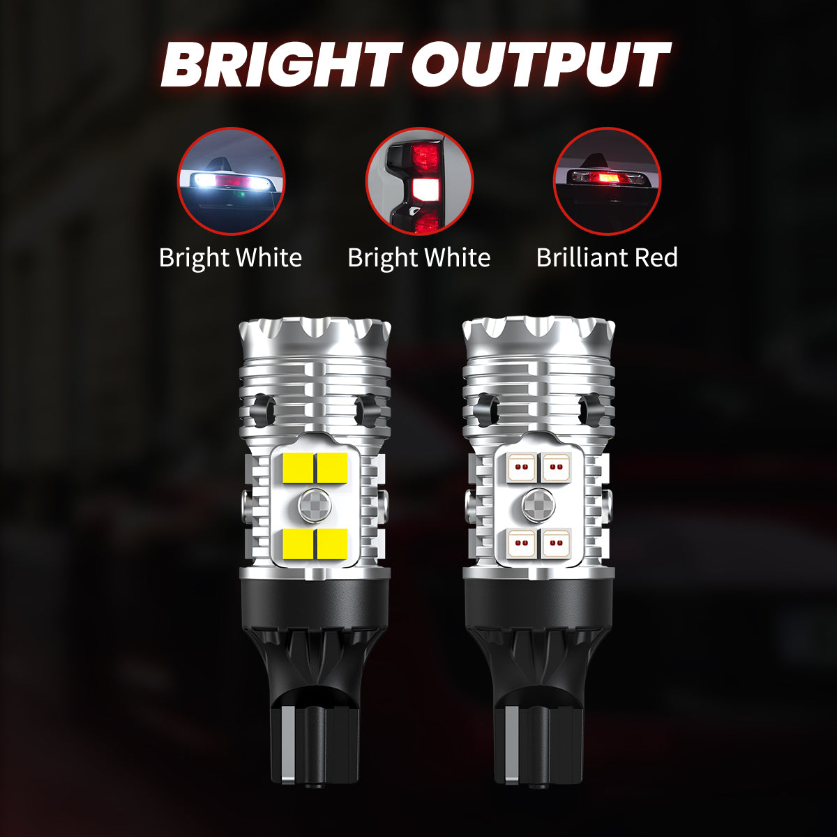 2023-2026 GMC Canyon 921 led bulbs high brightness