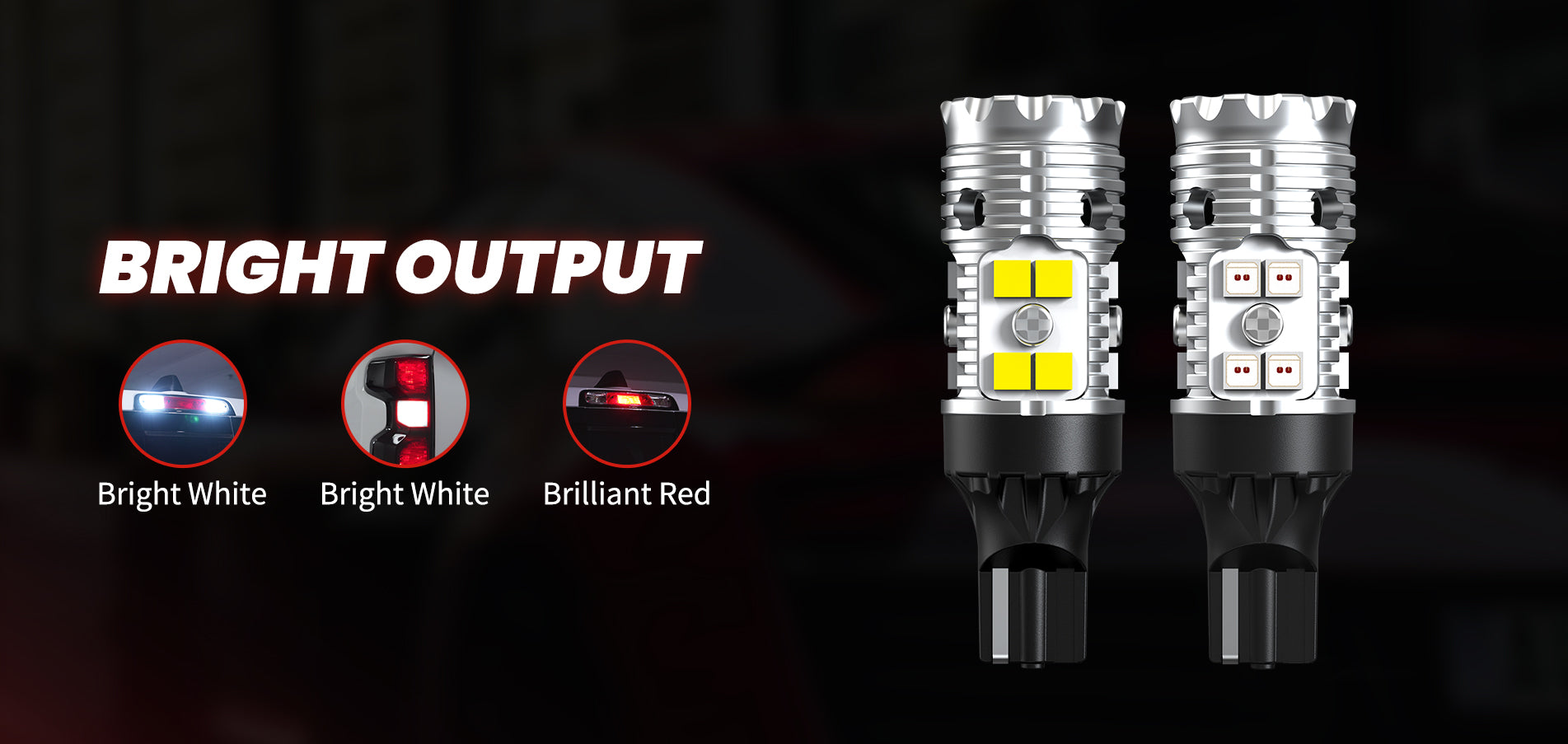 2023-2026 GMC Canyon 921 led bulbs high brightness