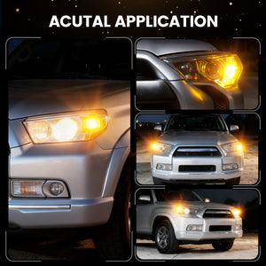 Lasfit amber 1156 led bulbs application
